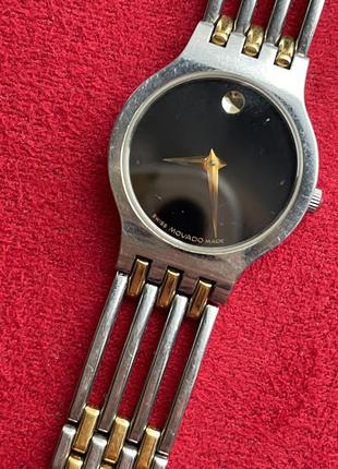 Наручний годинник movado з нержавіючої сталі10 фото