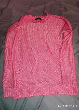 2 светри рубчик і ярко рожевий пінк,барбі1 фото