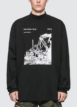 Off white mirko artist over long sleeve t-shirt