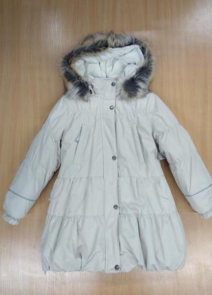 Зимове пальто, куртка для дівчинки lenne alice