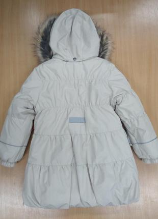 Зимове пальто, куртка для дівчинки lenne alice2 фото