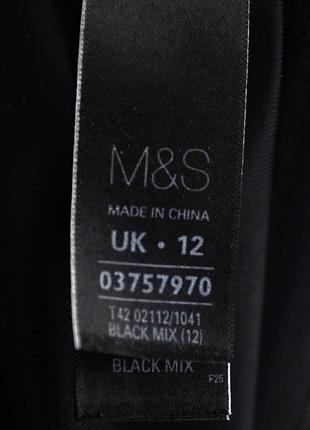 Mark & spencer чорна сукня по фігурі, міді, вечірня9 фото