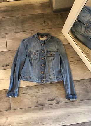 Джинсова куртка м mexx