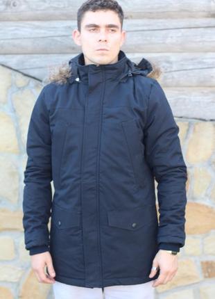 Чоловіча зимова парка куртка exxima туречинна8 фото