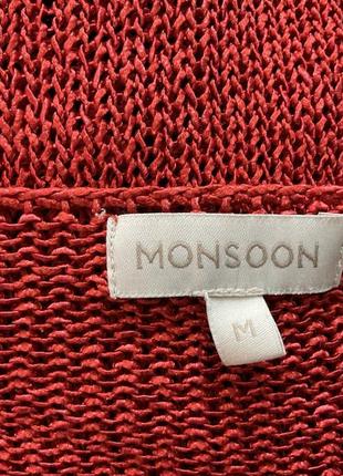 Фірмовий ажурний светр/m/ brend monsoon4 фото