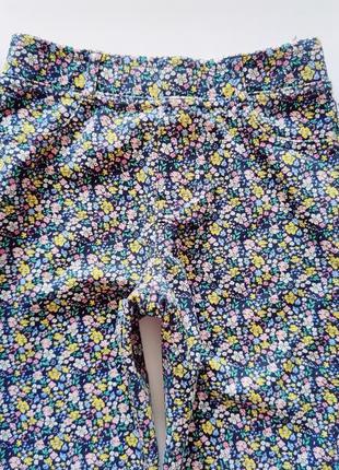 Квіткові штани для дівчинки  артикул: 135292 фото