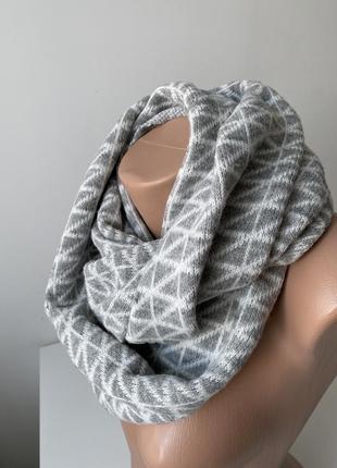 Reserved шарф хомут жіночий шарф-хомут2 фото