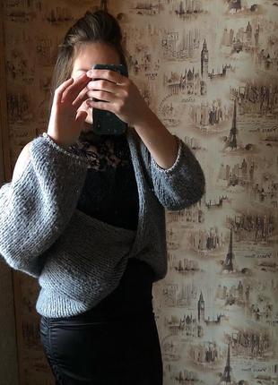 Мохер кардиган мохеровий