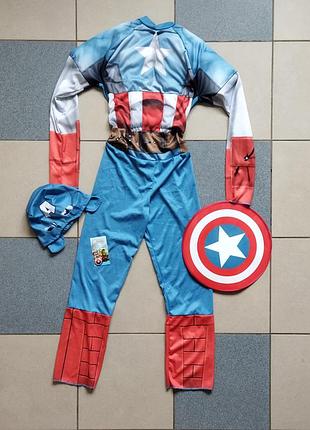 Костюм карнавальний капітан америка