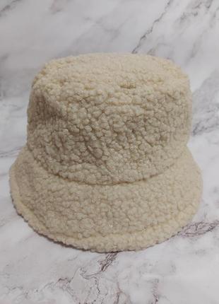 Панама беж тедді карамель кемел барашка хутро тедди чорна