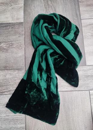 Велюровий шарф
