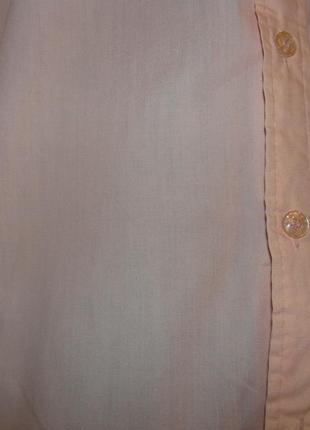 Рубашка мужская персиковая, 881 top fashion 42 р.4 фото