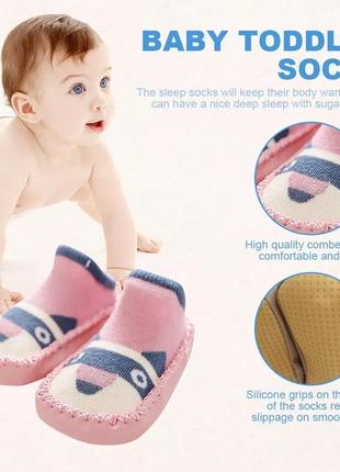 Тапочки носочки , чешки для малюка , 13 см3 фото