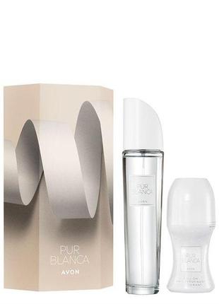 Женский подарочный набор "pur blanca". восточно-цветочный аромат.