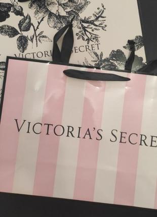 Большой подарочный пакет хл victoria's secret виктория сикрет вікторія сікрет3 фото