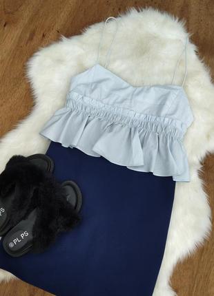 Ромпер платье комбинезон с шортами zara2 фото