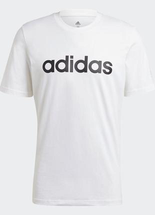 Футболка adidas essentials linear logo3 фото