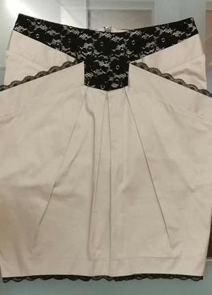 Юбка карандаш офисная узкая tago 42 44 р