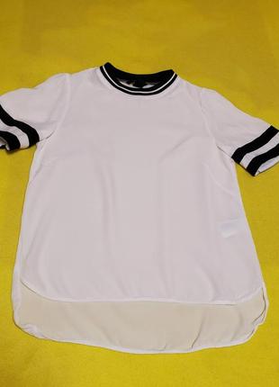 Футболка-блуза, фірма h&m, розмір s-m1 фото