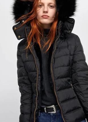 Пуховик ,куртка на пуху від zara
