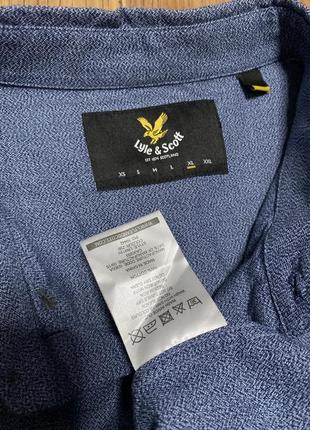 Lyle scott - рубашка мужская размер l4 фото