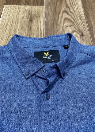 Lyle scott - рубашка мужская размер l3 фото