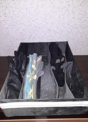 Органайзер в гардеробную для хранения шапок, шарфов, перчаток2 фото