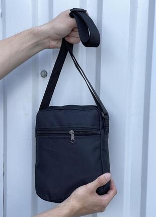 Мужская барсетка adidas из ткани брендовая фирменная сумка через плечо адидас3 фото