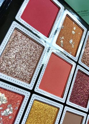 Палетка теней miss rose eyeshadow palette оригинал4 фото