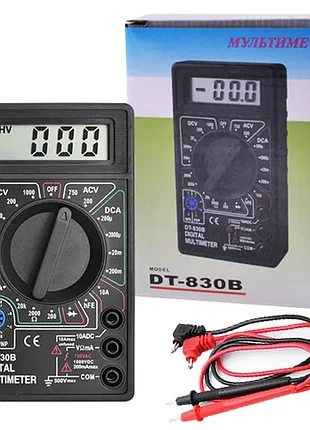 Мультиметр, тестер  dt830b цифровий