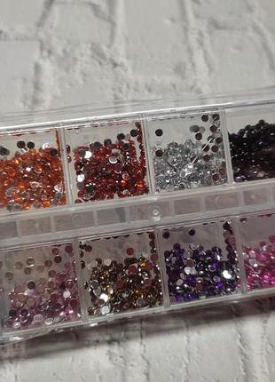 Стразы для ногтей маникюра стрази для нігтів манікюру