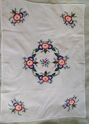 Скатертина вишита 98*72 см