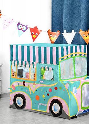 Ігровий намет для хлопчика та для дівчинки/ намет ice-cream car машина з морозивом