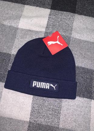 Зимняя шапка puma classics cuff beanie новая оригинал из сша6 фото