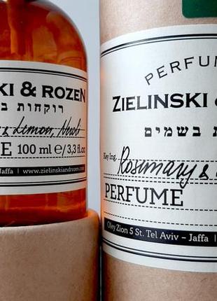 Zielinski & rozen rosemary & lemon neroli✨perfume оригинал 2 мл распив аромата затест6 фото