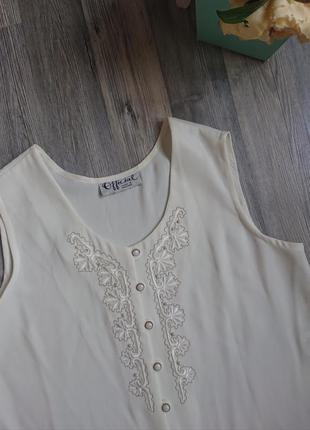 Нарядный женский комплект пиджак кардиган френч и блуза блузка р. 44/46/483 фото