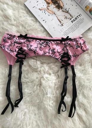 Гламурний пояс для панчіх р. 40/42