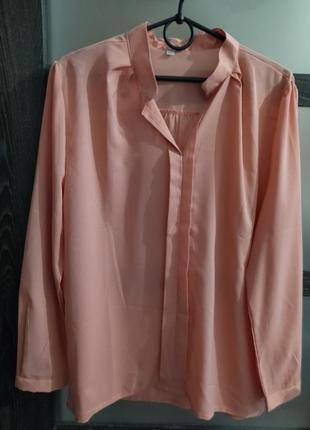 Блузка коралловая