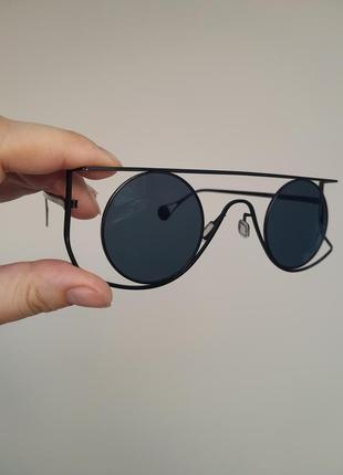 Стильні оригінальні круглі окуляри3 фото