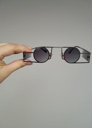 Оригінальні стильні круглі окуляри5 фото