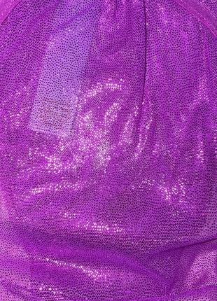 Блестящие фиолетовые трусики бразилиана двойная шлейка с металлическими деталями от savage fenty by rihanna в подарок на особый случай very sexy9 фото