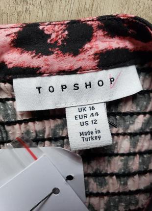 Блуза topshop нова, натуральна 12-14 р-ру.  нюанс. .5 фото