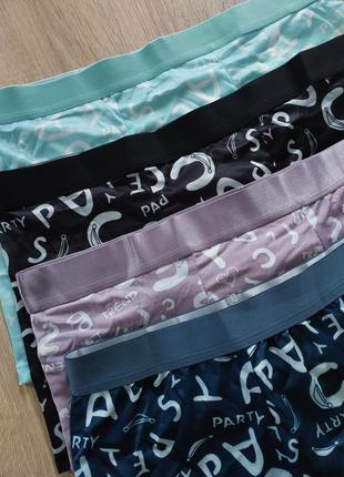 Комплект чоловічі труси боксери шорти мужские трусы боксеры шорты 21223 фото