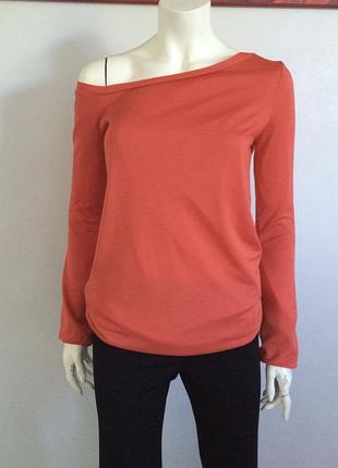 Patrizia pepe лонгслив кофточка с ассиметричным вырезом р 44