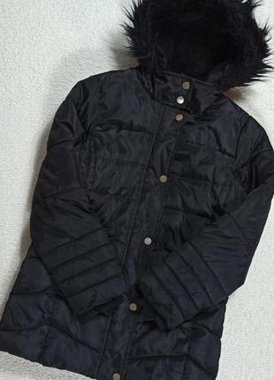 Куртка парка девочке в отличном состоянии. 2