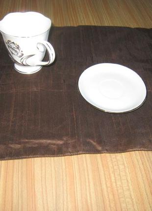 Доріжка для сервірування столу, раннер або декоративна доріжка для ліжка, покривало саші1 фото