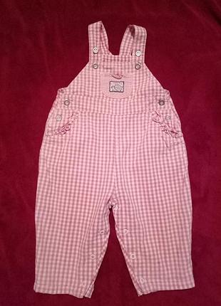 Дитячий катоновый пісочник на 6/9 місяців акція 1 + 1 = 3 🎁