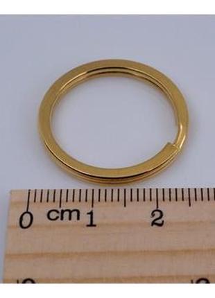 Кольцо из латуни (для брелка/ключей).1 фото