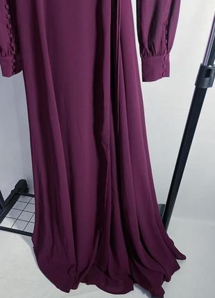 Довга сукня з якісного шифону та підкладкою.4 фото