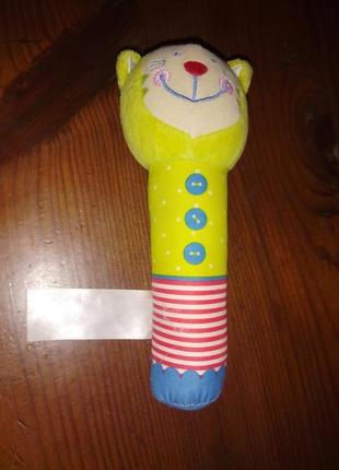 М'яка погремушка котик брязкальце